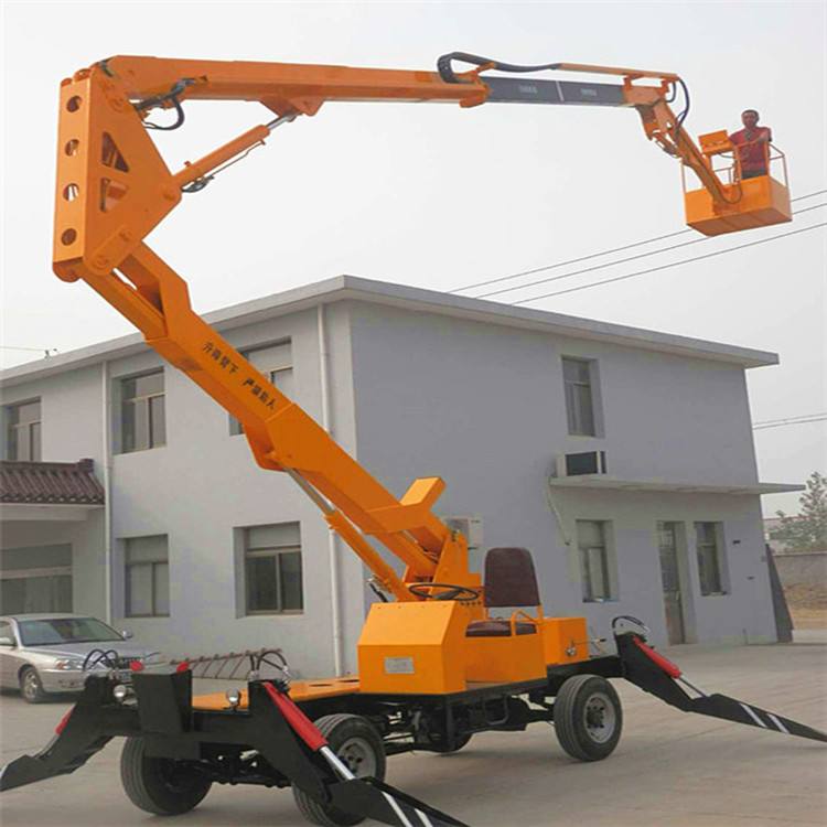 16米拖車(chē)折臂式升降平臺(tái) 16米拖車(chē)折臂式升降平臺(tái)