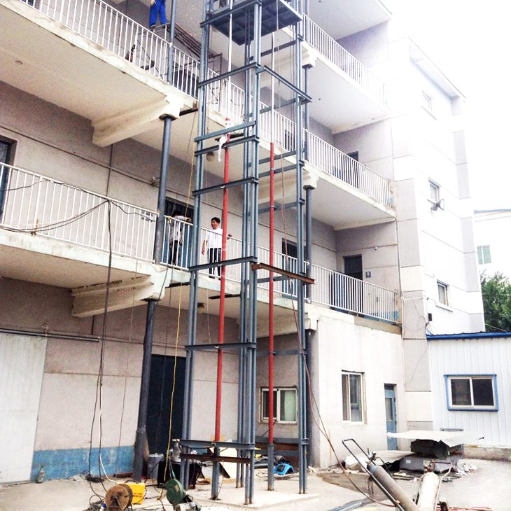 雙缸雙臂導(dǎo)軌式升降平臺 雙缸雙臂導(dǎo)軌式升降平臺